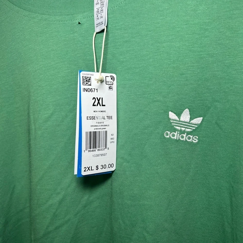 adidas soft green